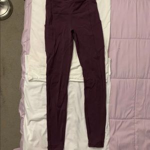 Lulu Lemon Purple Leggings Size 4